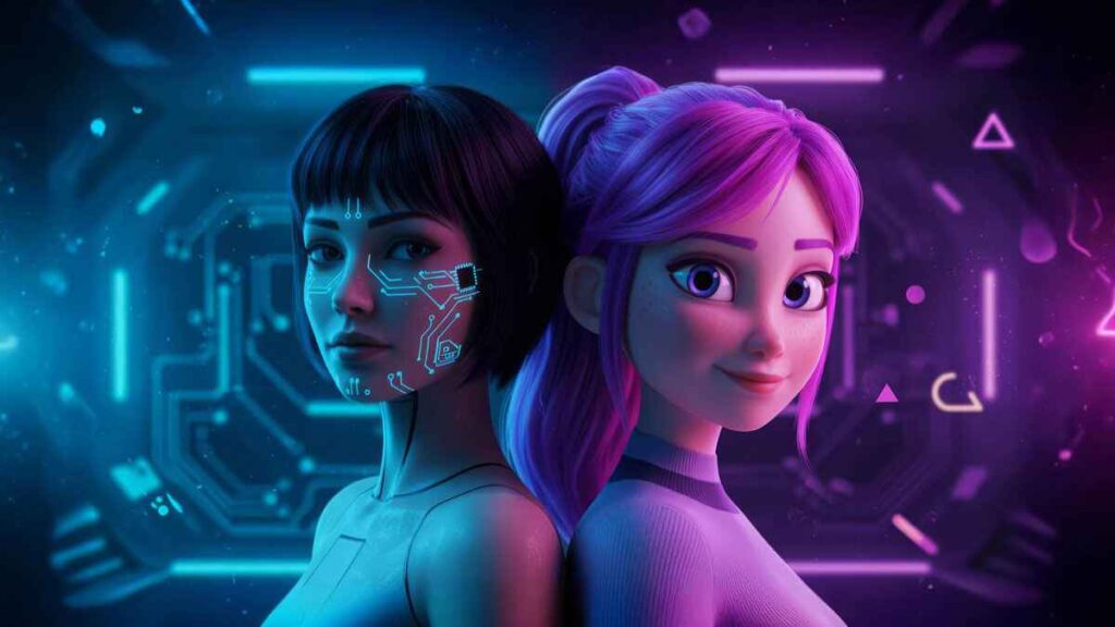 Ai influencer and virtual influencer